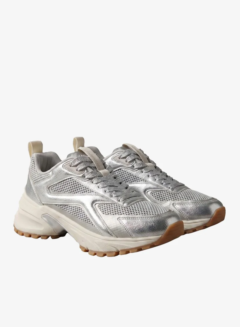 Calvin Klein  Metallic Hike Runner Hybrid Trainers for Women | Best Price UAE