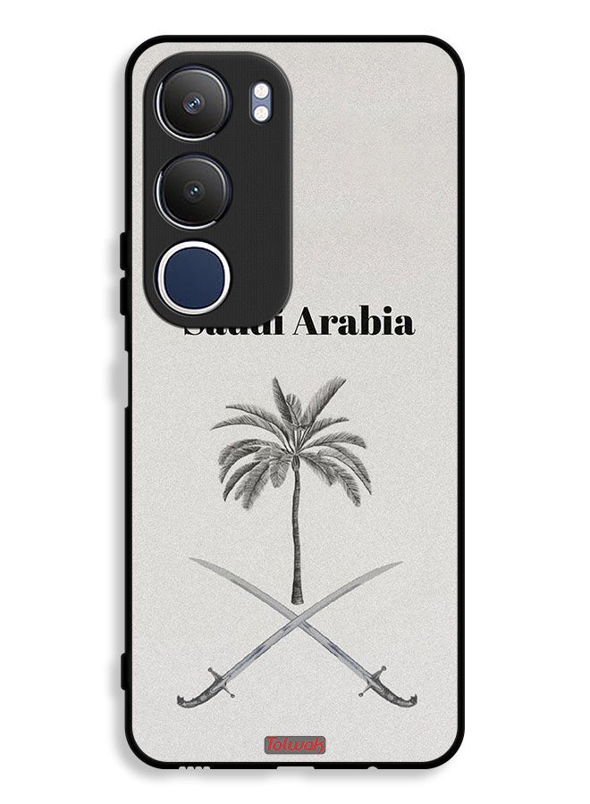 Tolwak Vivo Y19s 4G Protective Case Cover Kingdom Of Saudi Arabia Sign Art - Image 1