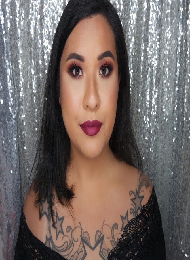 Milani Amore Satin Matte Lip Crème - Shade 06 Revel Berry Purple | Long-Lasting, Lightweight, Velvet-Matte Finish | Hydrating, Full-Coverage Liquid Lipstick - Image 4
