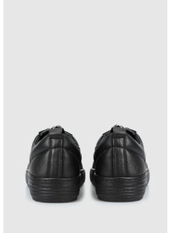 eclipse Black Leather Women's Shoes  - Image 2