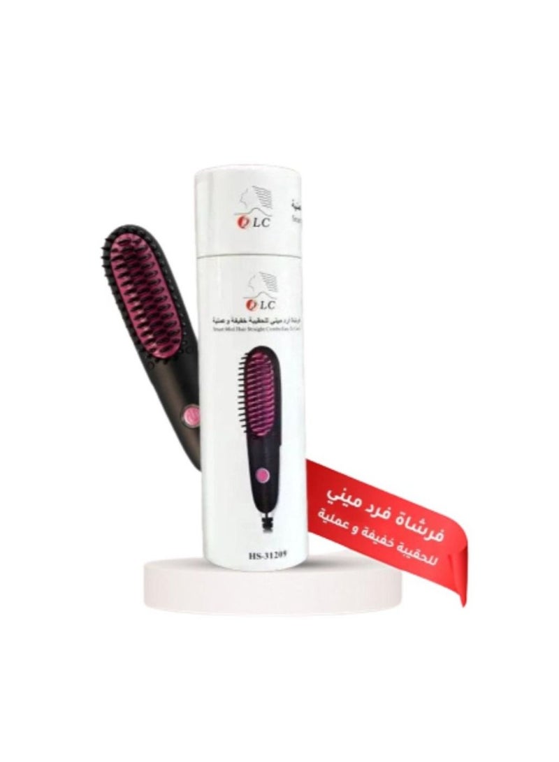 Generic فرشاة تمليس الشعر على شكل حقيبة صغيرة من دي ال سي، خفيفة وعملية - HS-31209 - Image 3