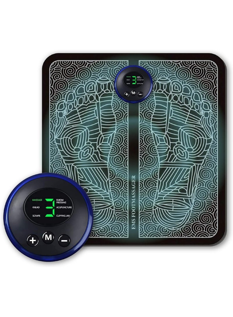 Electric foot massager with microcurrent intensity control, ideal for aching feet and tired legs. Corded.-279 - Image 1