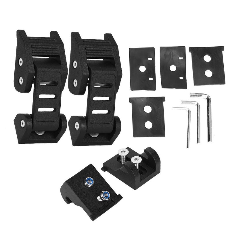 Qiilu Engine Hood Catch for JKJKU 2007-2017 - Durable Locking Cover,Easy Installation - Image 1