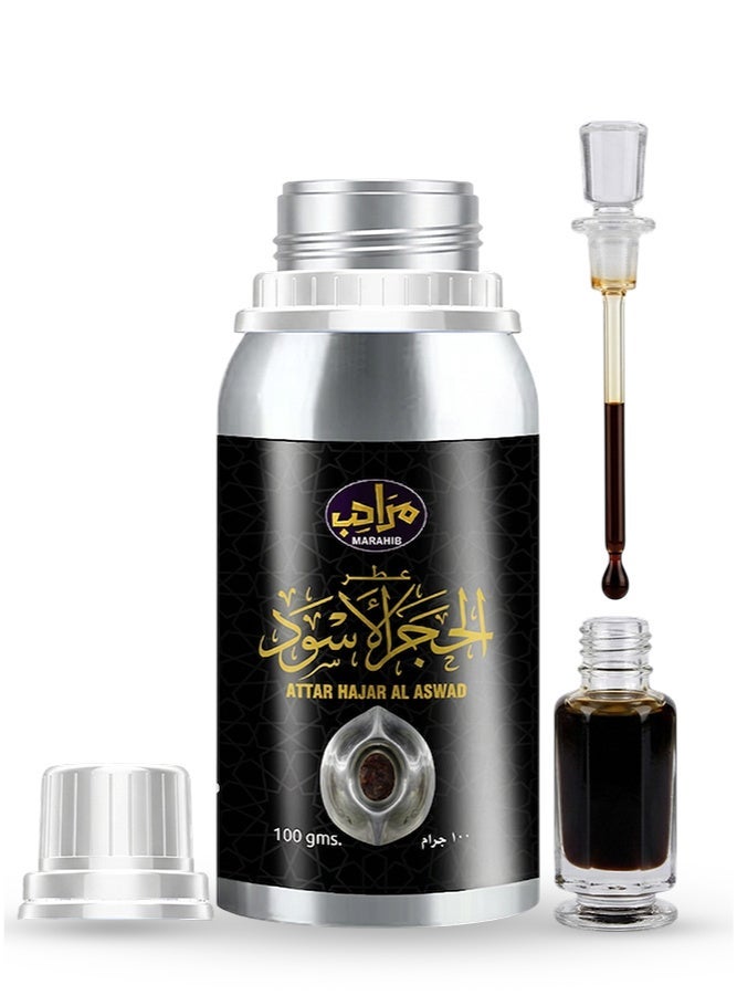 مرَاحِب الحجر الأسود زيت عطري شرقي قوي رائحة فاخرة وثابتة إعادة التعبئة والبيع والإهداء - Image 2
