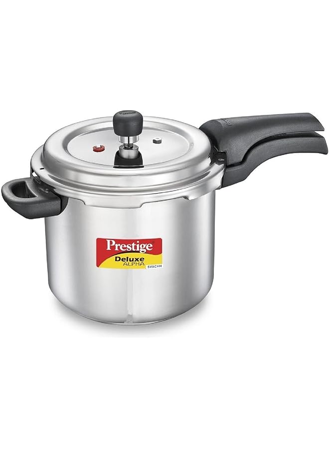 برستيج ديلوكس ألفا سفاتش، طنجرة ضغط من الفولاذ المقاوم للصدأ سعة 5.5 لتر - Image 1