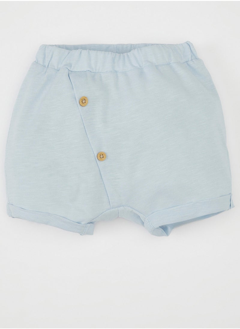 DeFacto Short Sleeve T-Shirt And Shorts Cotton 2-Piece Set  - Image 3