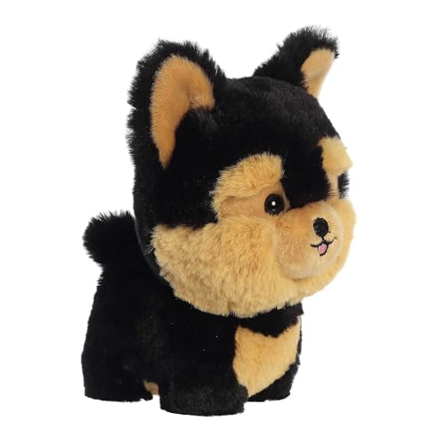 Aurora® Playful Teddy Pets™ Yorkie Stuffed Animal - Unique Design - Endless Play - Black 6.5 Inches - Image 2
