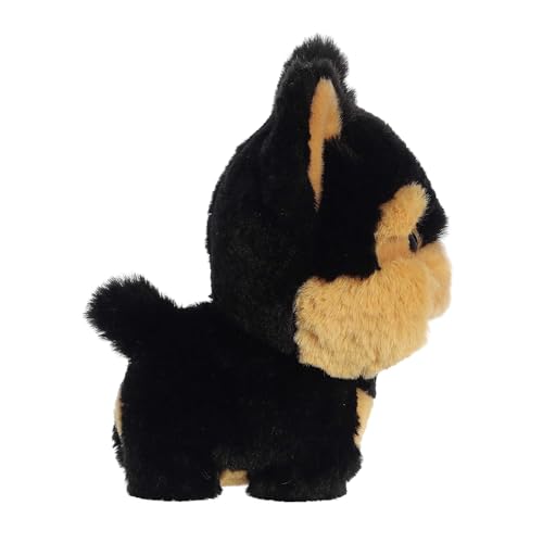 Aurora® Playful Teddy Pets™ Yorkie Stuffed Animal - Unique Design - Endless Play - Black 6.5 Inches - Image 3