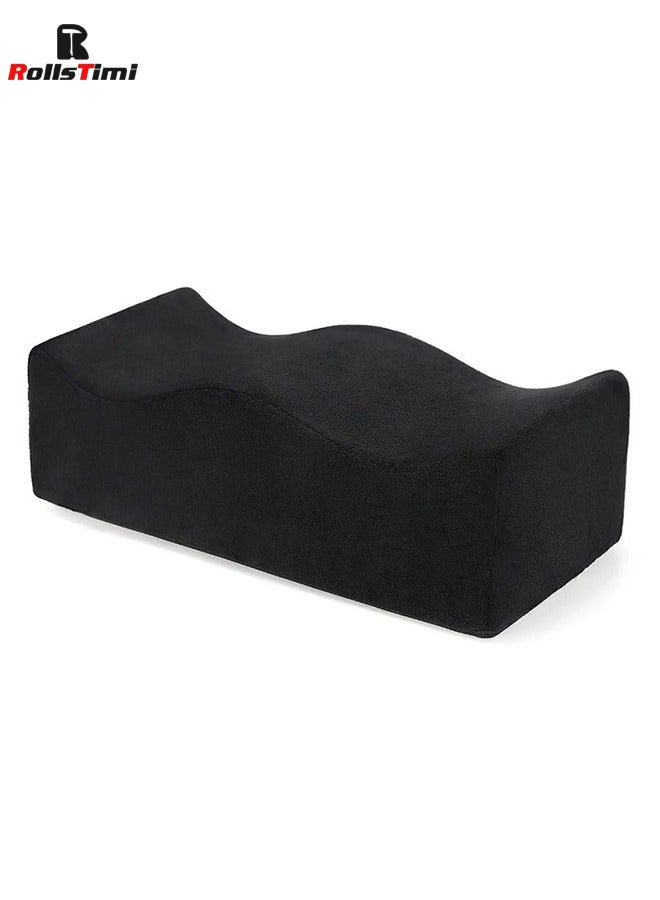 RollsTimi  Butt Pillow Leg Hip Levage Coussin Memory Foam Support for Surgery Recovery Removable Washable Cover Anti-Slip Bottom Supporting,Black  - Image 1