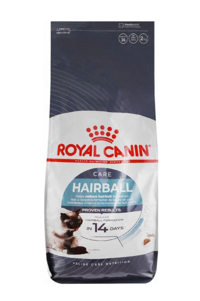 رويال كانين طعام رويال كانين هيربول كير الجاف للقطط البالغة 2 كجم - Image 1