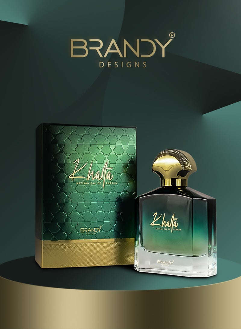براندي ديزاينز عطر خالتا أو دو بارفان - 100 مل - عطر أنيق للرجال - رائحة تدوم طويلاً - مثالي للمناسبات الخاصة - استمتع بهدية مميزة وحصرية - Image 3