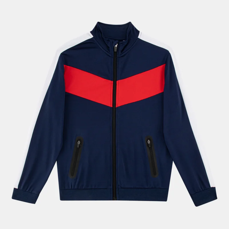 Sun and Sand Sports Kids' Colourblock Bomber Jacket