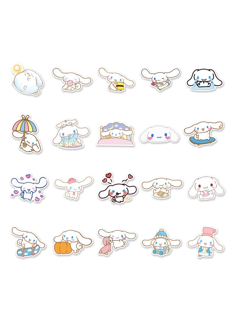 50-Piece Cinnamoroll Stickers Waterproof Cute Cartoon Vinyl Stickers for Laptop - Image 3