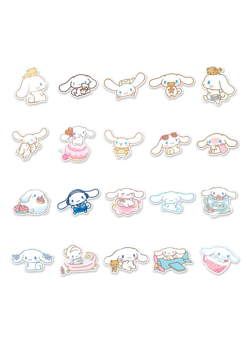 50-Piece Cinnamoroll Stickers Waterproof Cute Cartoon Vinyl Stickers for Laptop - Image 4