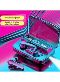 Tws earphone m19 earbuds with power bank true wireless gaming headset headphone