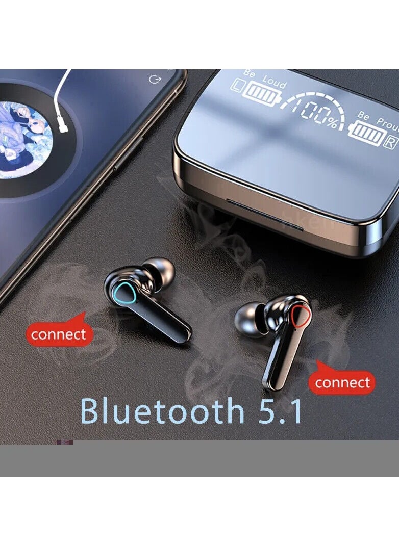 Generic - Tws earphone m19 earbuds with power bank true wireless gaming headset headphone - Image 1
