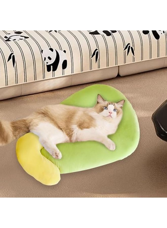 وسادة خضراء مهدئة لعبة جسم ناعم للكلاب والقطط الصغيرة حيوان أليف متعدد الوظائف - Image 3