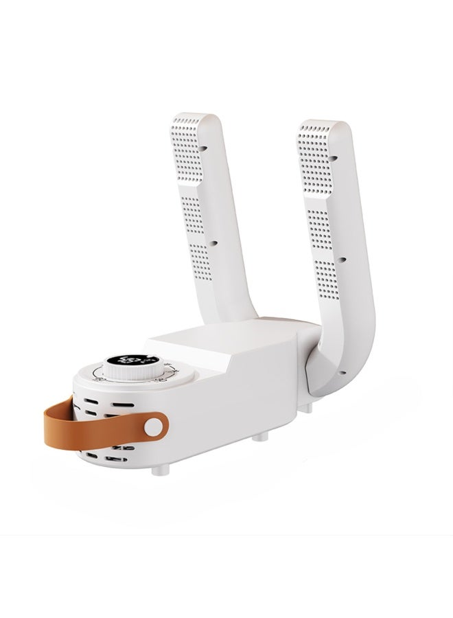 مجفف أحذية بلاستيكي أوتوماتيكي - سخان تعقيم كهربائي 2 في 1 | مجفف أحذية محمول صديق للبيئة - Image 1