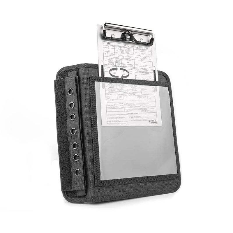 R SPIDER WIRELESS Pilot Kneeboard, Includes Aluminum Clipboard. Fits iPad Pro 9.7", 10.5", 11", iPad and iPad Air 1/2/3/4/5/6, and Any Other 9"-11" Tablets, Adjustable - Image 5