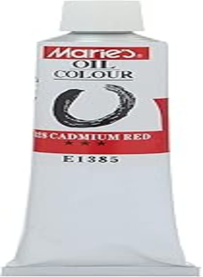 Maries 1385-14-328 oil color, 170 ml - cadmium red