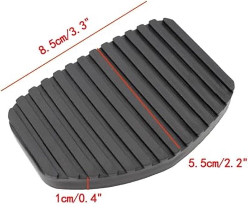 QASULER Non-Slip Brake and Clutch Pedal Pad Cover - Image 3