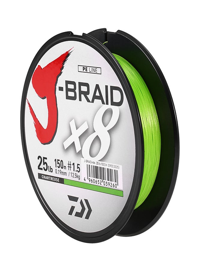 Daiwa 150M/ 164Yds 8 Strands PE Braided Fishing Line 10-60lb - Image 3