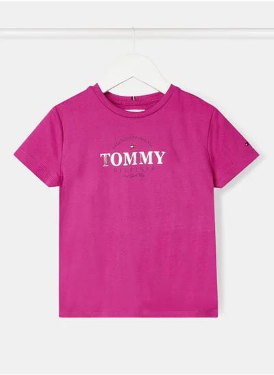 TOMMY HILFIGER Girls NYC Logo T-Shirt