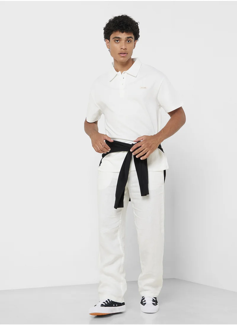 سفنتي فايف Polo Solid Shorts Sleeve T-Shirt