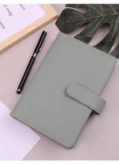 In Air Pu Leather A6 Binder Budget Planner Notebook Cash Envelope Organizer System With Clear Zipper Pockets Money Saving Binder  - Image 5