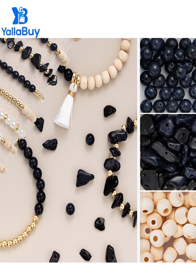 YallaBuy Bracelet Making Kit - 1479PCS DIY Jewelry Making Kit for Versatile Use, Bracelet & Necklace Supplies with Natural Material for Crafting and Gift Projects - Image 3