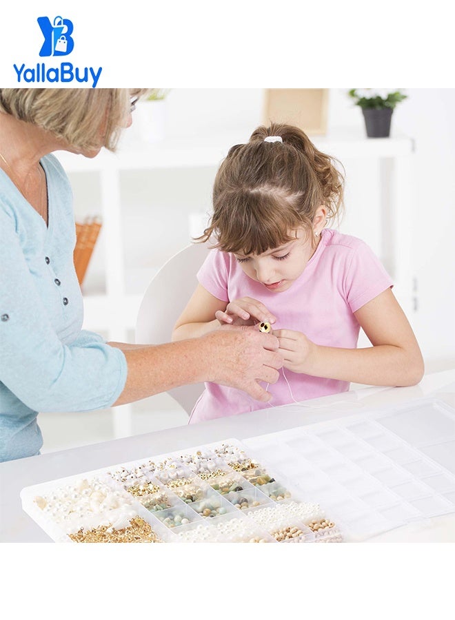 YallaBuy Bracelet Making Kit - 1479PCS DIY Jewelry Making Kit for Versatile Use, Bracelet & Necklace Supplies with Natural Material for Crafting and Gift Projects - Image 5