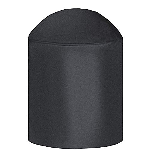 iCover i COVER Round Grill Cover-34(Dia) x41(Tall) Heavy Duty Water Proof Outdoor Canvas BBQ Grills Covers Dome Smoker Protection for Char-Griller Akorn kamado Smokers or Similar Size Griddle - Image 1