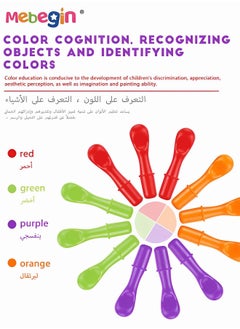 ميبيجين موارد التعلم القنفذ الحركي الدقيق، ألعاب تعليمية للأطفال الصغار، ألعاب حركية دقيقة وحسية للأطفال بعمر 18 شهرًا فأكثر، ألعاب مونتيسوري  - Image 2