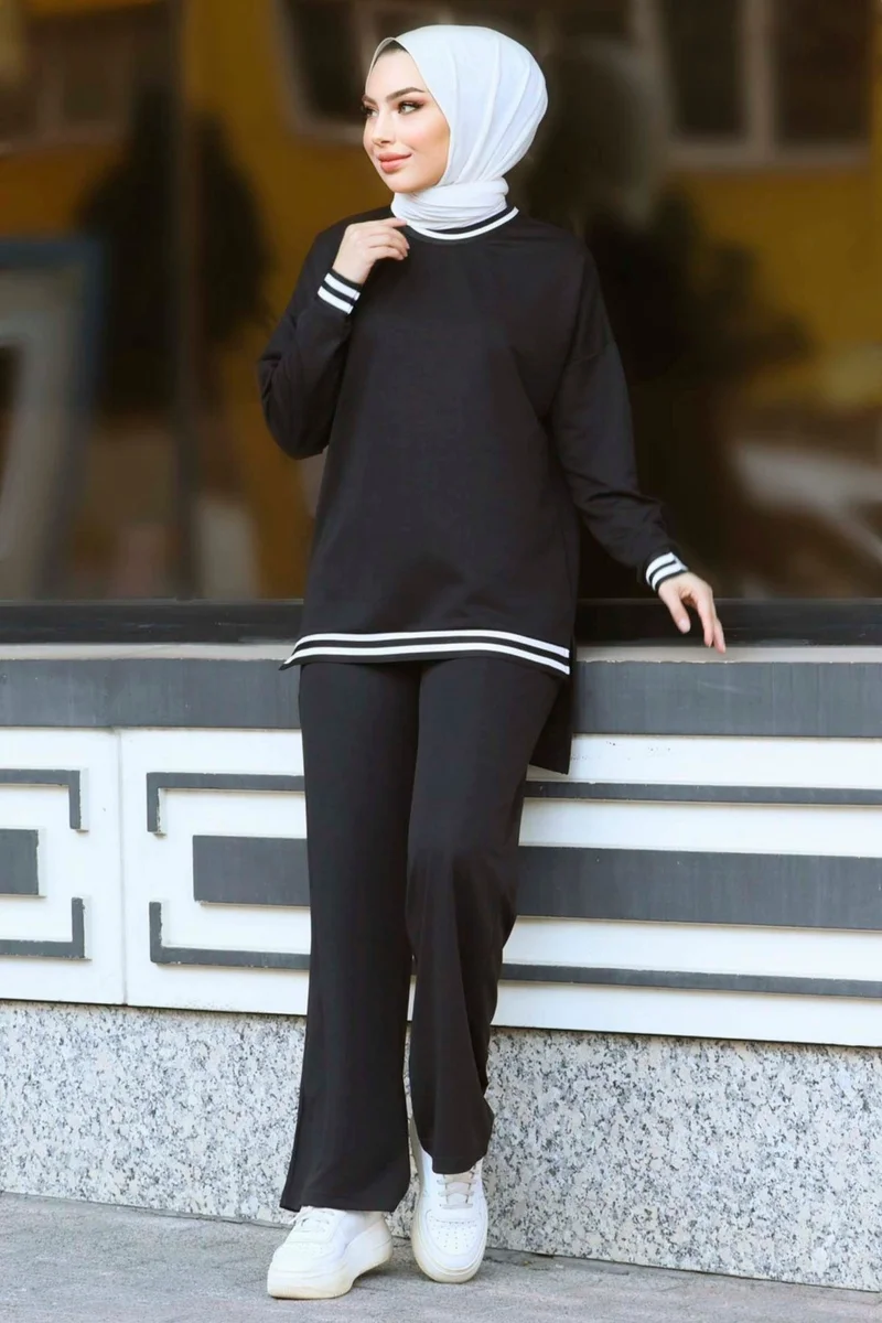 Tofisa 11321-BLACK Tunic Trousers
