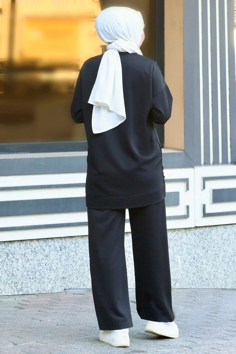 Tofisa 11321-BLACK Tunic Trousers
