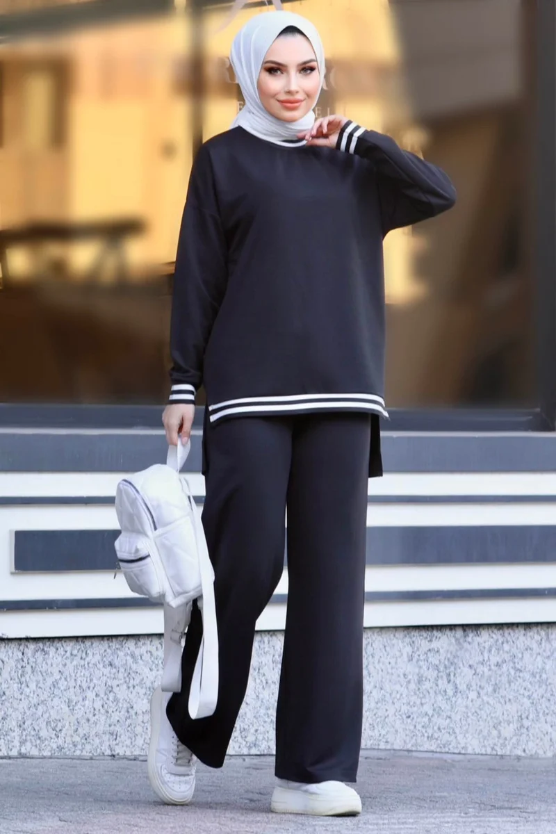 Tofisa 11321-BLACK Tunic Trousers