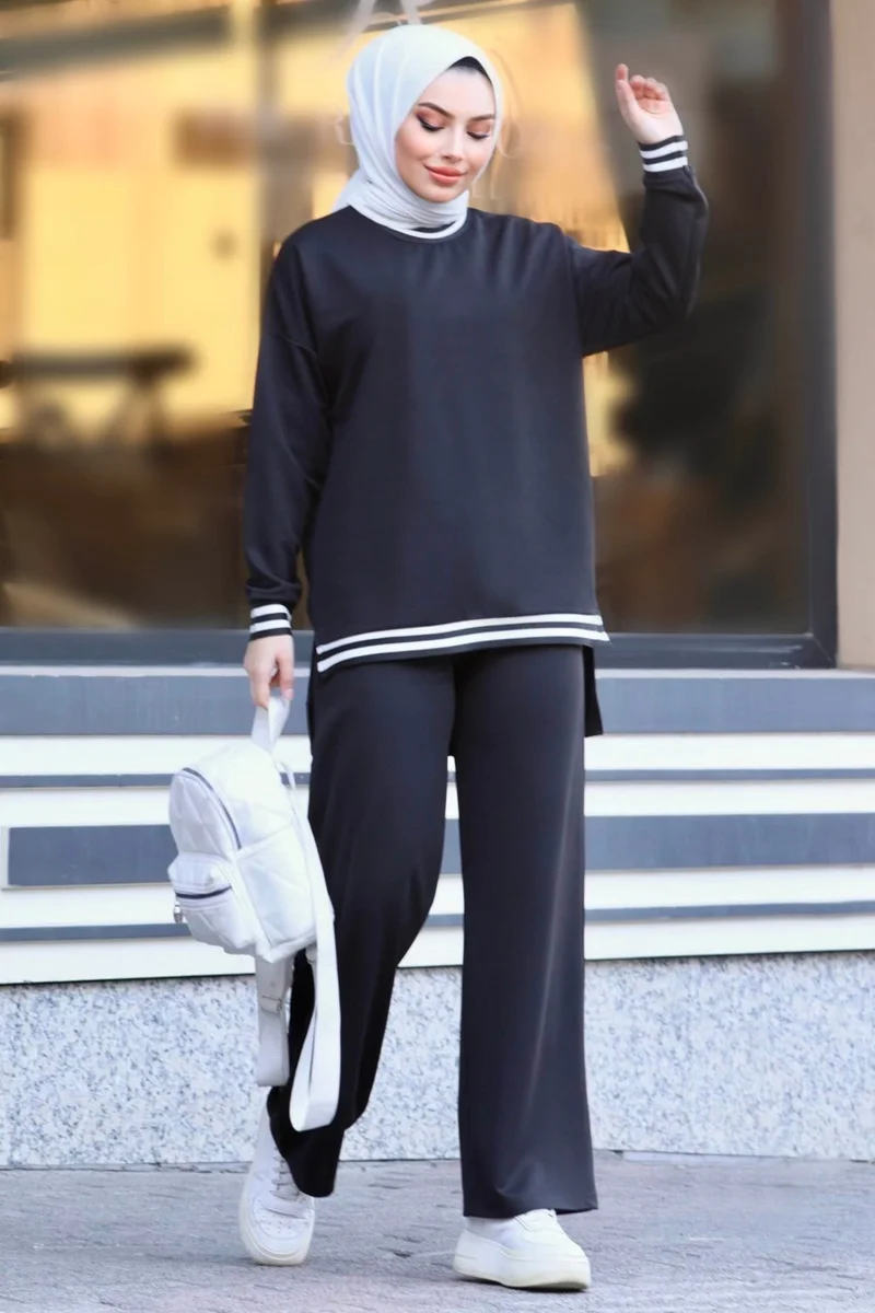 Tofisa 11321-BLACK Tunic Trousers