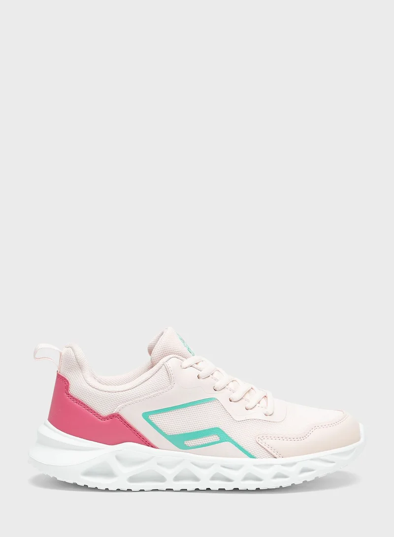 شو اكسبرس Lace Up Low Top Sneakers