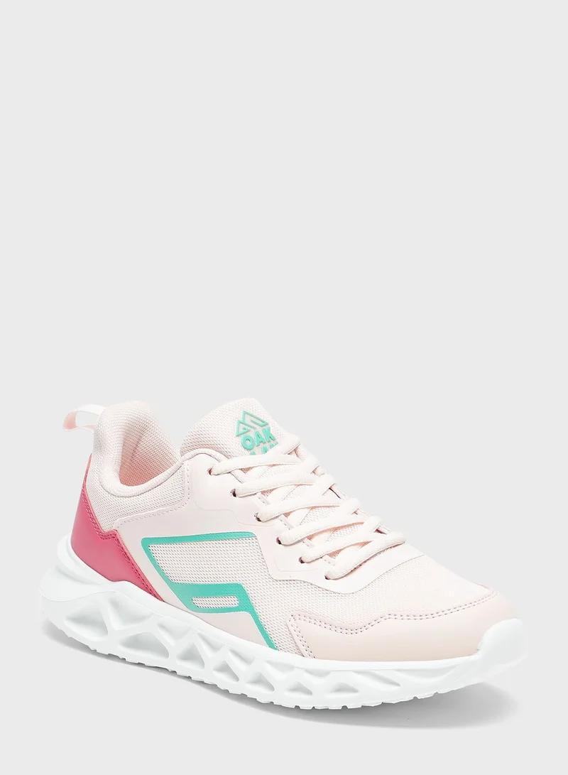 شو اكسبرس Lace Up Low Top Sneakers