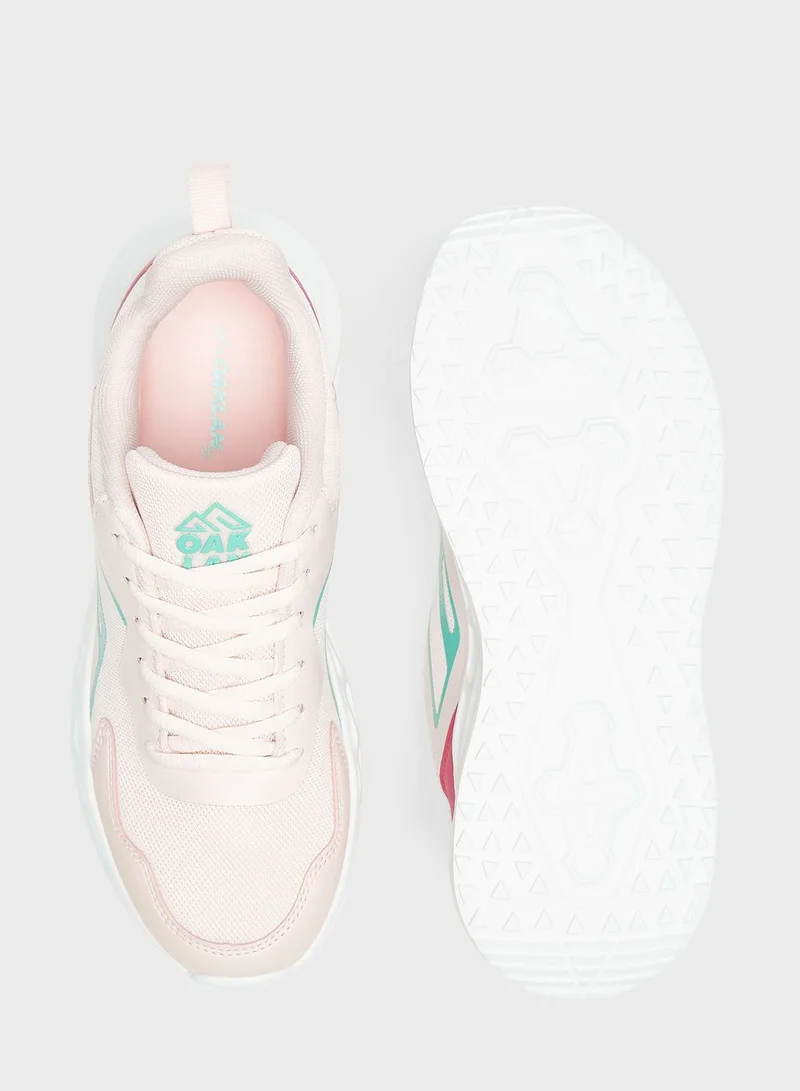 شو اكسبرس Lace Up Low Top Sneakers