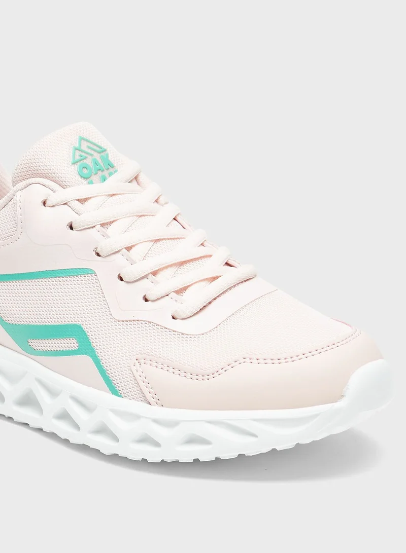شو اكسبرس Lace Up Low Top Sneakers