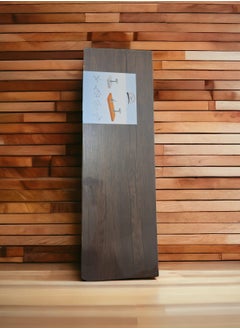 Home Ezz Floating Wall Shelf Brown 100×25×3.8 cm  - Image 1