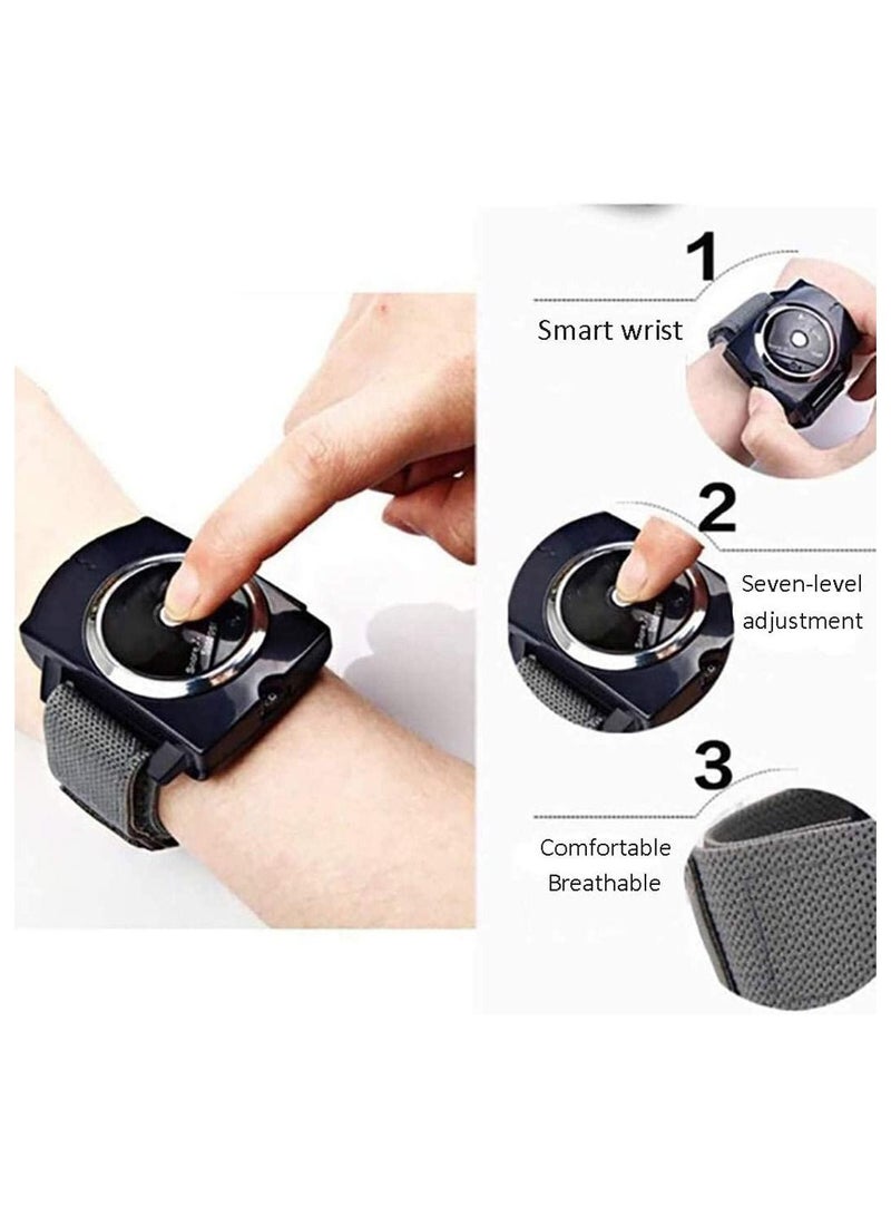 SYOSI Anti Snoring Wristband, Sleep Anti Snoring Bracelet, Smart Snore Stopper Stop Snoring Biosensor Patch Help Wristband Watch Sleeping Aid, Snore Stopper Wristband Watch for Men and Women Improve Sleep - Image 4