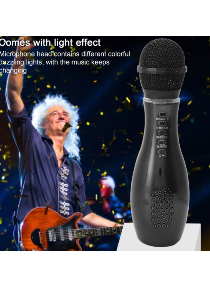 Generic Bowling Microphone for Kids & Adult Wireless Handheld Waterproof Karaoke Mic Magic Singing and Recording Speaker Machine for Party  - Image 3
