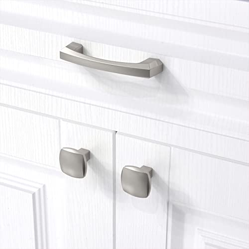 KNOKLOCK 10 Pack 3 Inch(76mm) Kitchen Cabinet Handles Brushed Satin Nickel Cabinet Pulls Kitchen Cabinet Hardware Drawer Pulls for Dresser Cupboard Wardrobe - Image 2