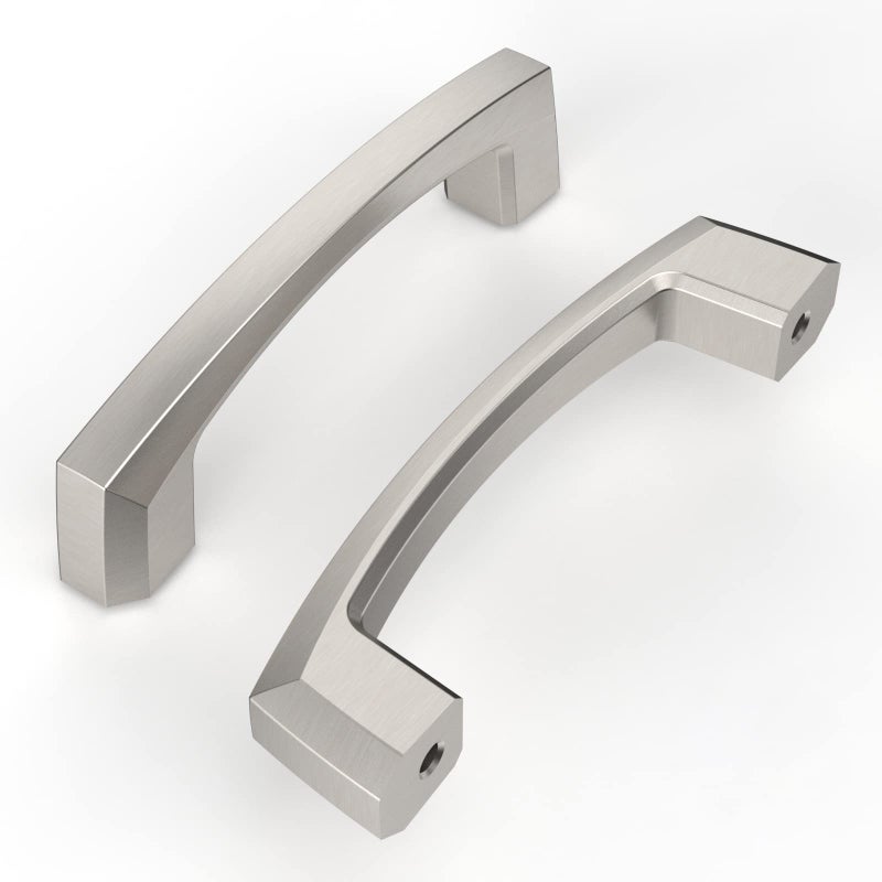 KNOKLOCK 10 Pack 3 Inch(76mm) Kitchen Cabinet Handles Brushed Satin Nickel Cabinet Pulls Kitchen Cabinet Hardware Drawer Pulls for Dresser Cupboard Wardrobe - Image 4