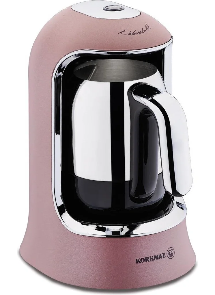 كوركماز A860-06 Kahvekolik Rosegold Chrome Automatic Coffee Machine