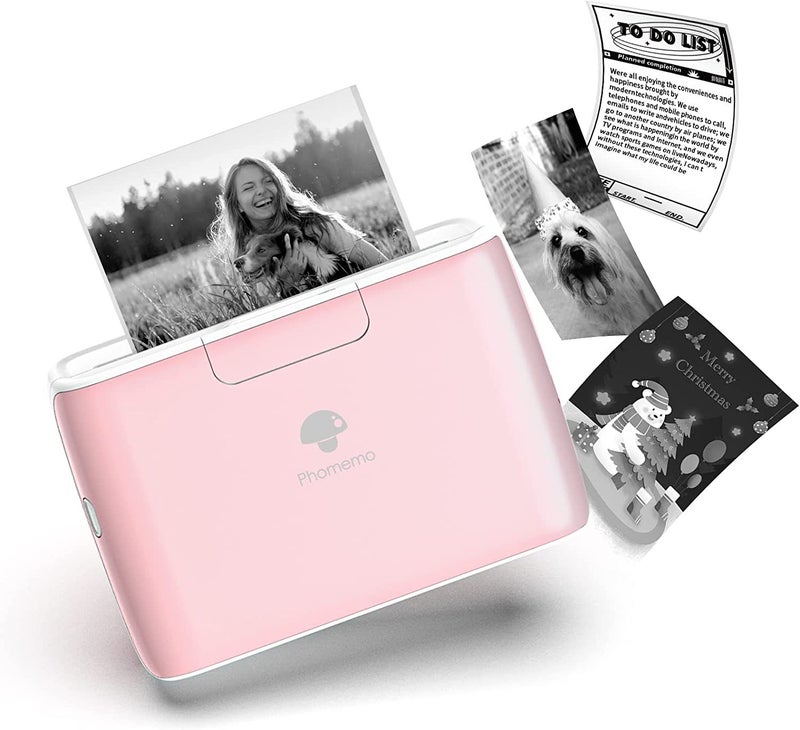 Phomemo M04S Overseas Thermal Mobile Phone Mini Label Printer Small Household Wrong Question Printer - Image 1