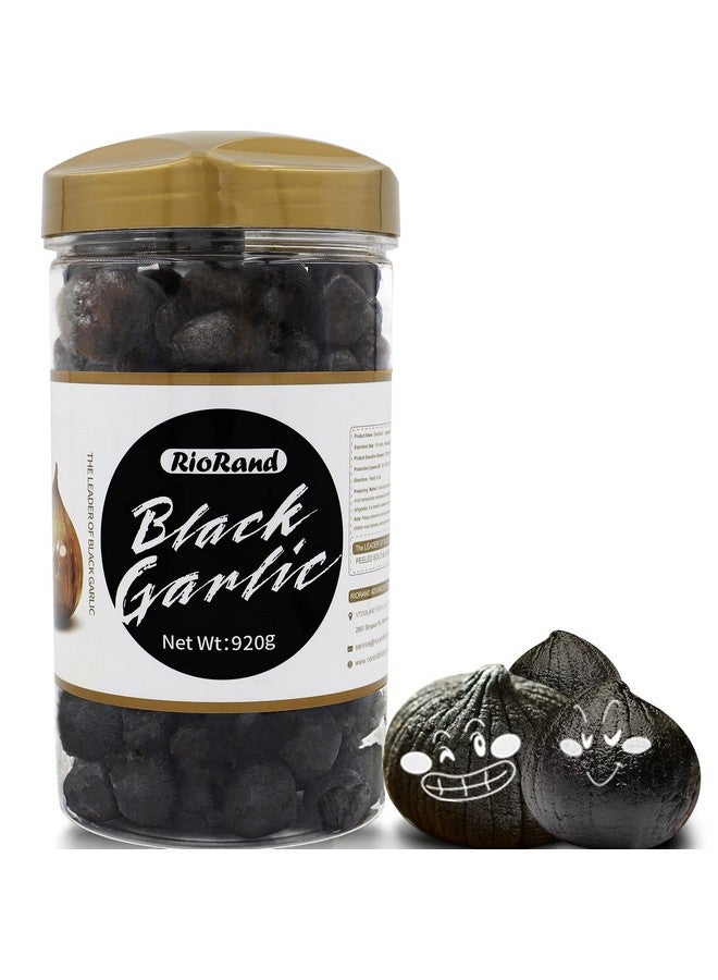 RioRand Black Garlic 920g/2.02 lbs Whole Peeled Black Garlic Aged for Full 90 Days - Image 1