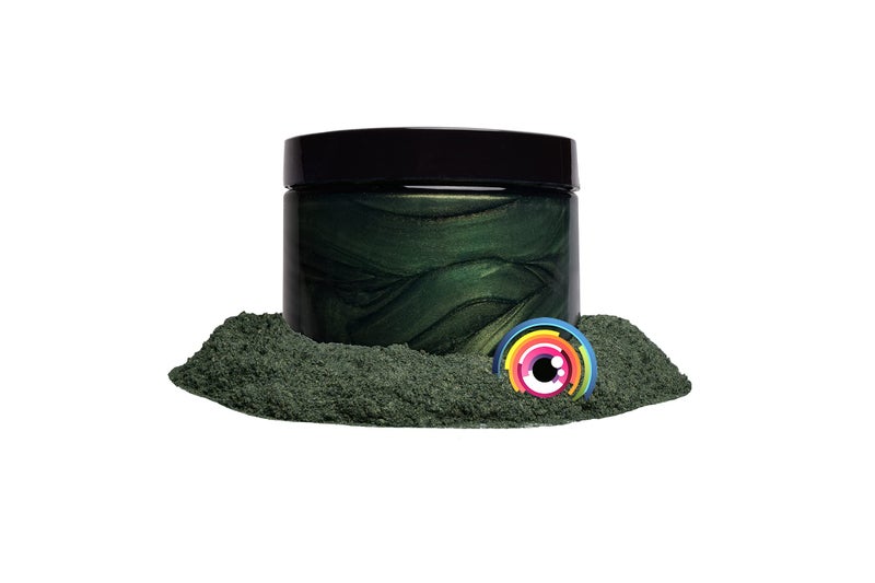 Eye Candy Pigments Premium Green Mica Powder - Bonsai Green (50gr) - for Epoxy, Resin, Soap, Paint, Woodworking, Acrylic Pouring, Bath Bombs, Fishing Lures - DIY Arts and Crafts Additive - Image 5